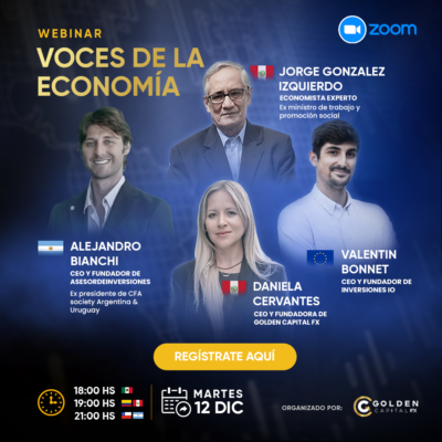 Jorge Gonzalez Izquierdo nos habla de Economía – Webinar